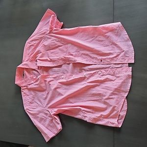 Club Room Short Sleeved Button-Up Shirt